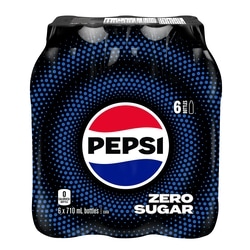 Pepsi Max Zero Sugar Soda     6x710.0 ml, $0.19/100ml