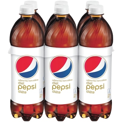 Pepsi Boisson gazeuse diète sans caféine 6x710.0 ml, 0,12 $/100ml