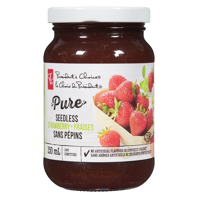 Pure Seedless Strawberry Jam