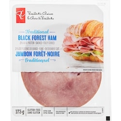 le Choix du Président Jambon Traditionnel Forêt Noire 175 g, 45,66 $/1kg 4,57 $/100g
