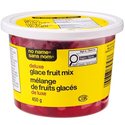No Name Deluxe Glace Fruit Mix 450 g, $2.22/100g