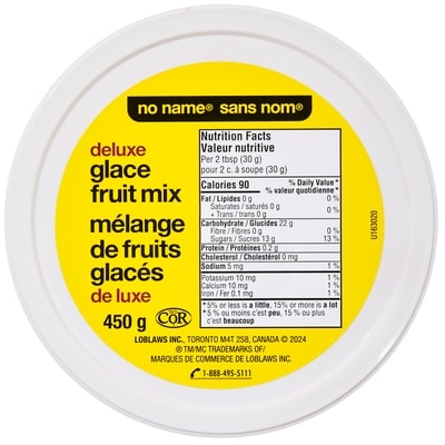Deluxe Glace Fruit Mix