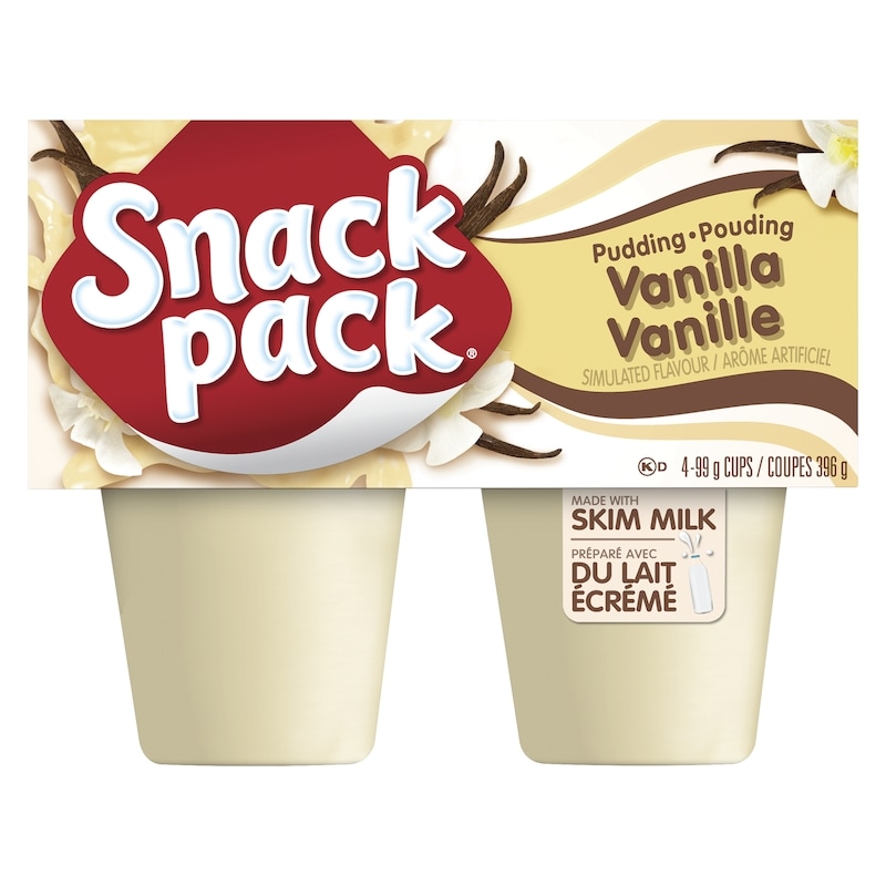Snack Pack, Pudding, Vanilla