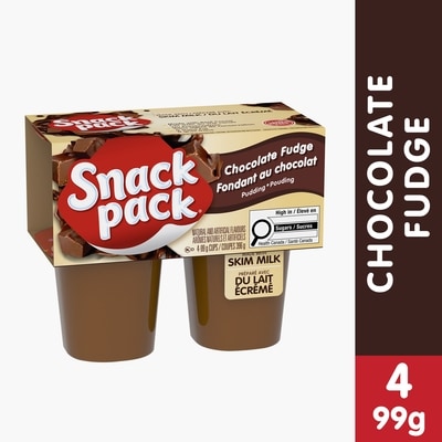 Snackpack Snack Pack, Pudding, Chocolate Fudge 4x99.0 g, $0.63/100g