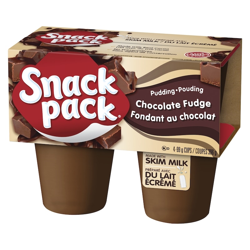 Snack Pack, Pudding, Chocolate Fudge