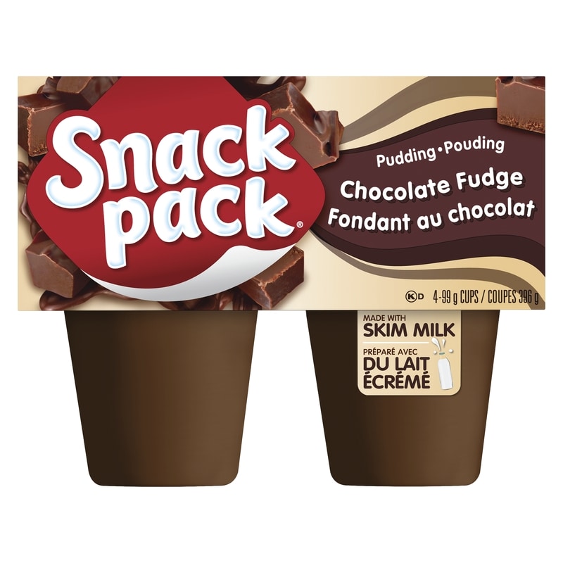 Snack Pack, Pudding, Chocolate Fudge