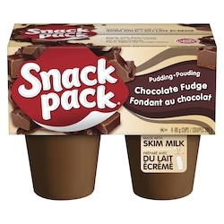 Snackpack Pouding au fudge au chocolat 4x99.0 g, 0,83 $/100g