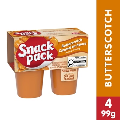 Snackpack Pouding au caramel écossais 4x99.0 g, 0,63 $/100g