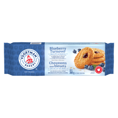 Voortman Chaussons aux bleuets 300 g, 1,26 $/100g