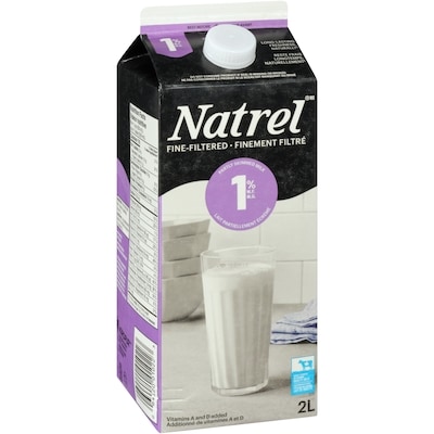 Lait finement filtré 1 %