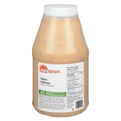 Sunspun Italian Dressing 4 l, 0,70 $/100ml