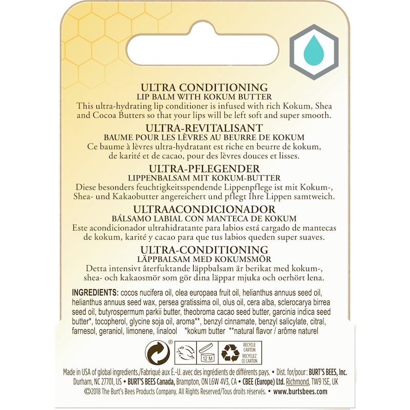 Moisturizing Lip Balm With Kokum Butter