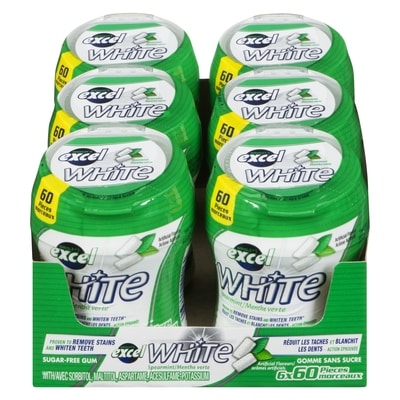 Wrigley's White Sugar-Free Gum, Spearmint  6x1.0 ea, $3.83/1ea