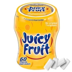 Wrigley's Fruit Flavoured Chewing Gum, 60 Pieces, 1 Bottle 1 ea