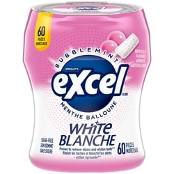 Wrigley’s Wht, M. bal., gomme sans sucre, blanch. Dents 1 ea