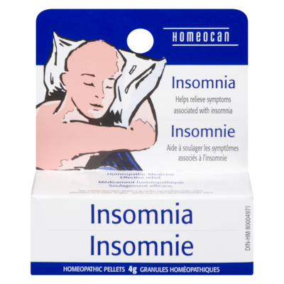 Homeocan Homeopathic Pellets For Insomnia 4 g, $182.25/100g