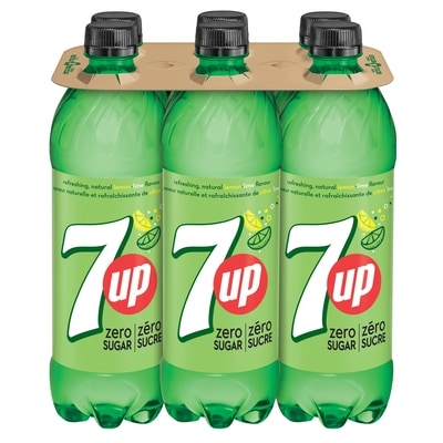 7Up Zero Sugar Lemon Lime Soft Drink 6x710.0 ml, $0.14/100ml