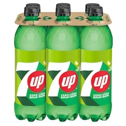 7Up Zero Sugar Lemon Lime Soft Drink 6x710.0 ml, $0.11/100ml