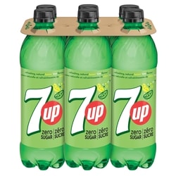 7 UP Boisson gazeuse sans sucre citron-lime 6x710.0 ml, 0,09 $/100ml