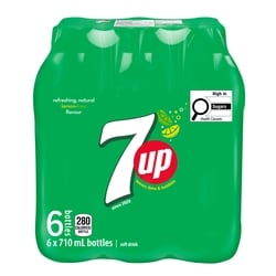 7Up Lemon Lime Soft Drink 6x710.0 ml, $0.19/100ml