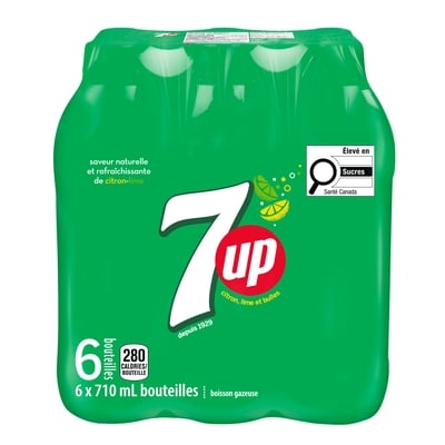 7 UP Boisson gazeuse citron-lime 6x710.0 ml, 0,19 $/100ml