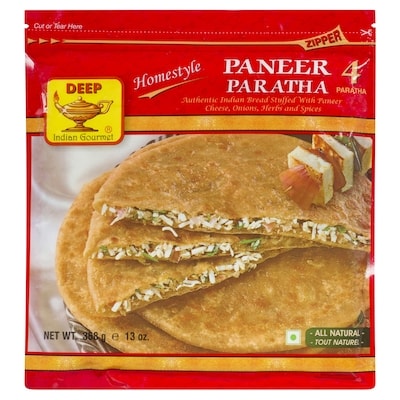 Paratha, Paneer