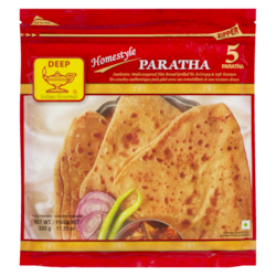 Deep 5 Paratha 334.87 g, 1,05 $/100g