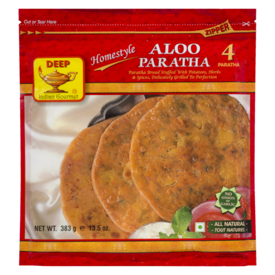 Deep Aloo Paratha 384.75 g, $0.86/100g
