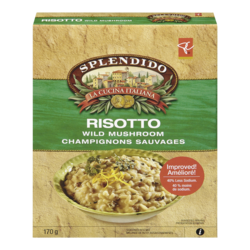 PC Splendido Mushroom Risotto 170 g, $2.06/100g