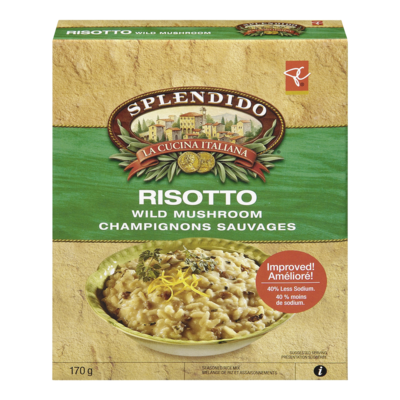 PC Splendido Mushroom Risotto 170 g, $2.05/100g