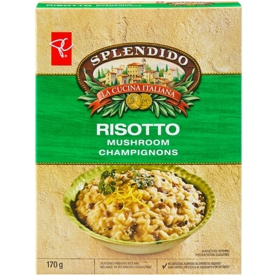 PC Splendido Mushroom Risotto 170 g, $2.06/100g