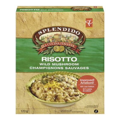 PC Splendido Risotto aux champignons  170 g, 2,05 $/100g