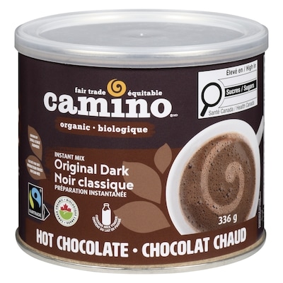 Camino Organic Dark Hot Chocolate 336 g, $2.68/100g