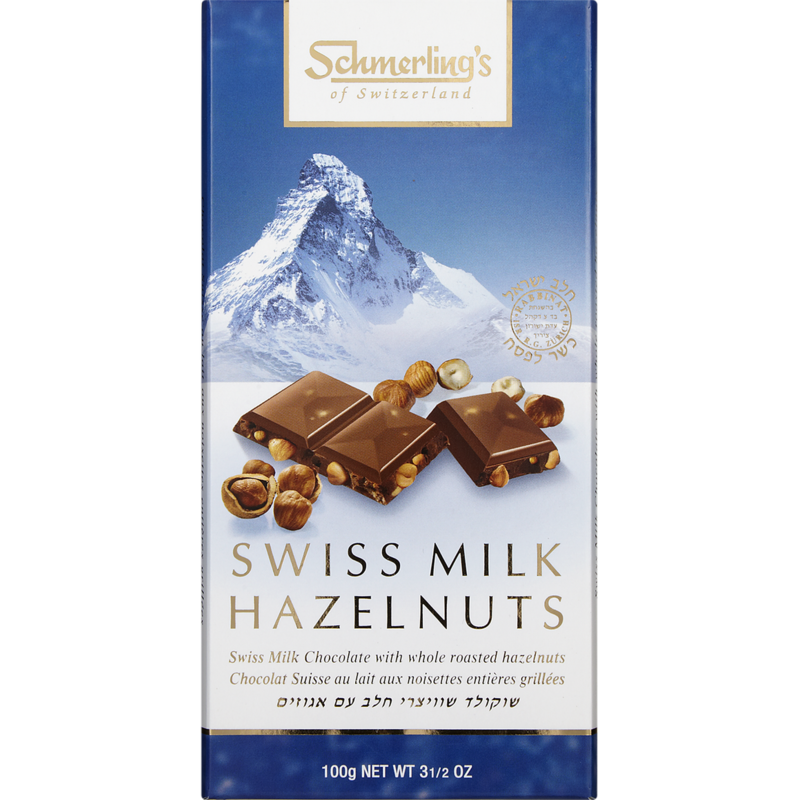 Swiss Milk Hazelnuts Bar