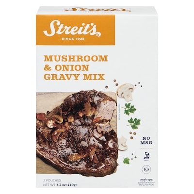 Streit's Kosher Gravy Mix, Mushroom Onions 119 g, $2.51/100g