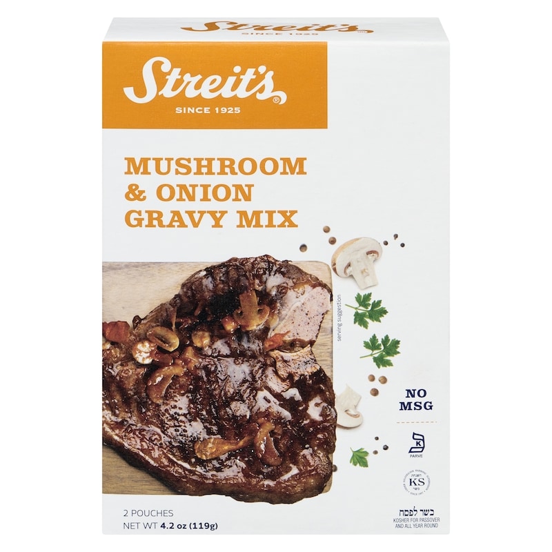 Kosher Gravy Mix, Mushroom Onions