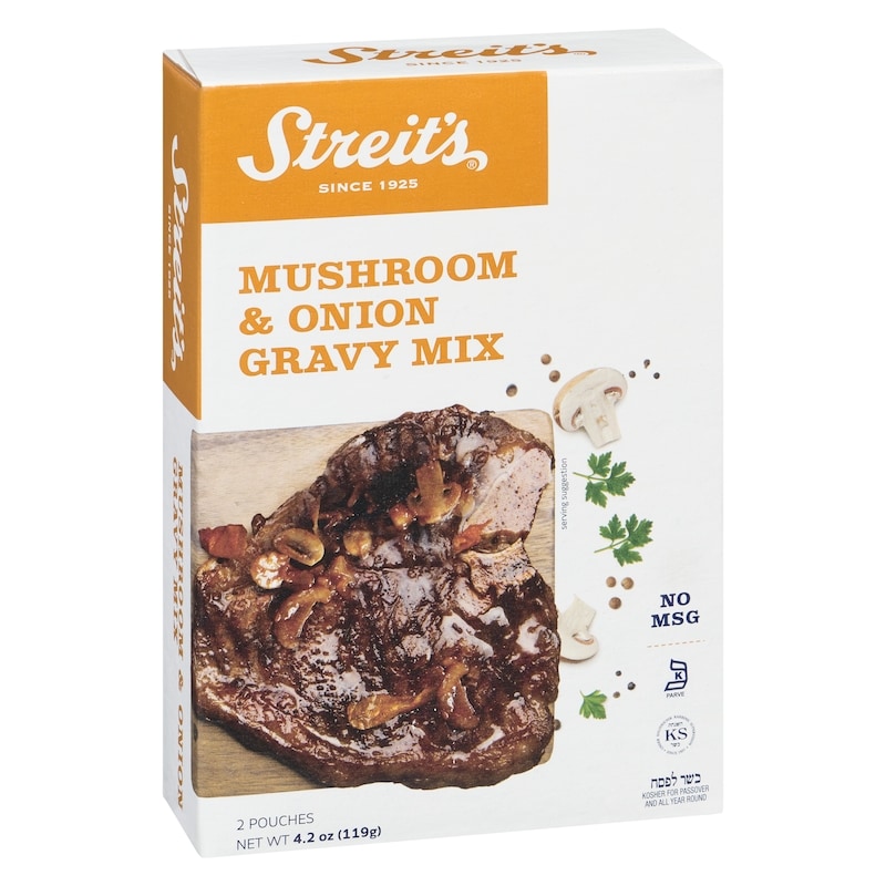 Kosher Gravy Mix, Mushroom Onions