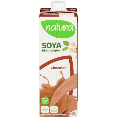 Natura Boisson de soya bio enrichie chocolat 946 ml, 0,26 $/100ml