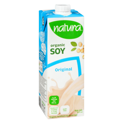 Organic fortified soy beverage original
