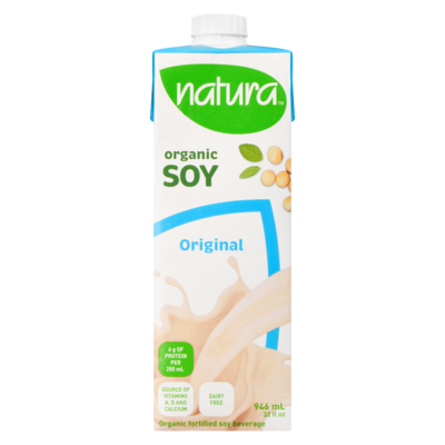 Organic fortified soy beverage original
