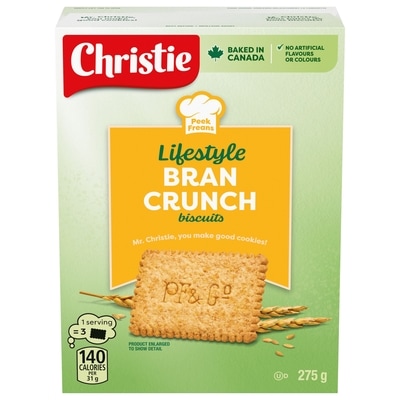 Peek Freans Lifestyle Bran Crunch Cookies 275 g, $2.18/100g