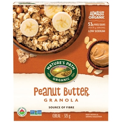 Nature's Path Organic Peanut Butter Granola 325 g, $1.69/100g