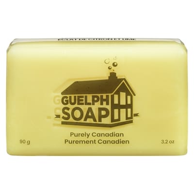 Guelph Soap Pure & Natural Soap, Lemon Lime Burst 90 g, $2.21/100g