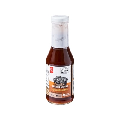 President's Choice Memories of Backyard Grilling Apple, Maple, and Ale Sauce 350 ml, $1.43/100ml