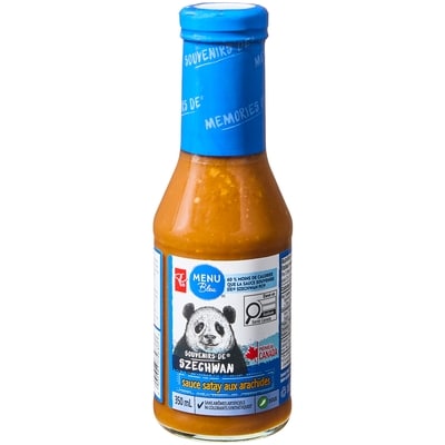 Blue Menu Memories of Szechwan Peanut Satay Sauce