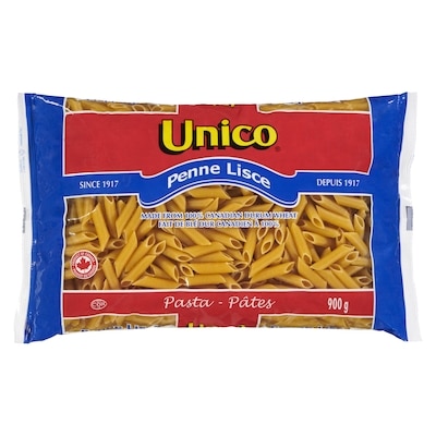 Unico Penne lisce 900 g, 0,33 $/100g