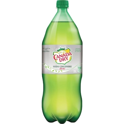 Canada Dry Soda Gingembre diète, Bouteille 2 l, 0,14 $/100ml