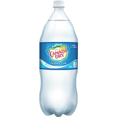 Canada Dry Soda Club, Bouteille 2 l, 0,14 $/100ml
