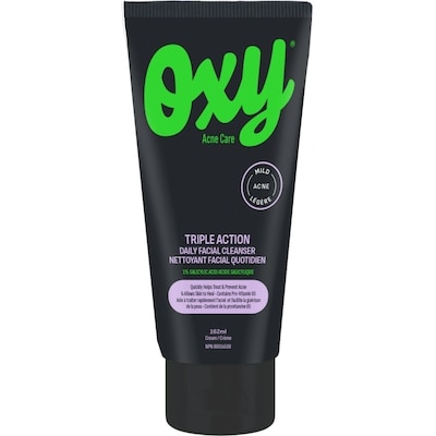 Oxy Nettoyant quotidien triple action contre l'acné 162 ml, 7,40 $/100ml