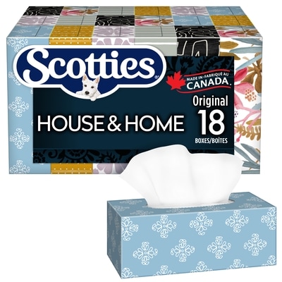 Scotties Facial Tissues Multipacks, 18 boxes, 126 sheets each 1 ea, $1.39/1ea